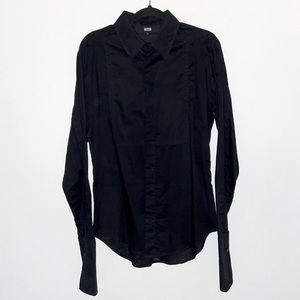 KTZ Casual Button Up Dress Shirt Men’s size M fitted Pristine​​​​​